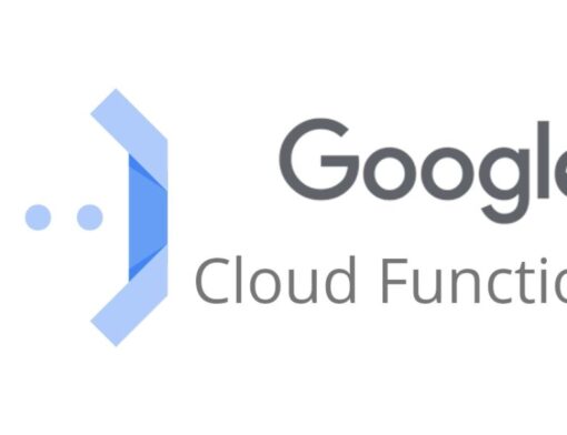 Fundo branco com a escrita "Google Cloud Functions"